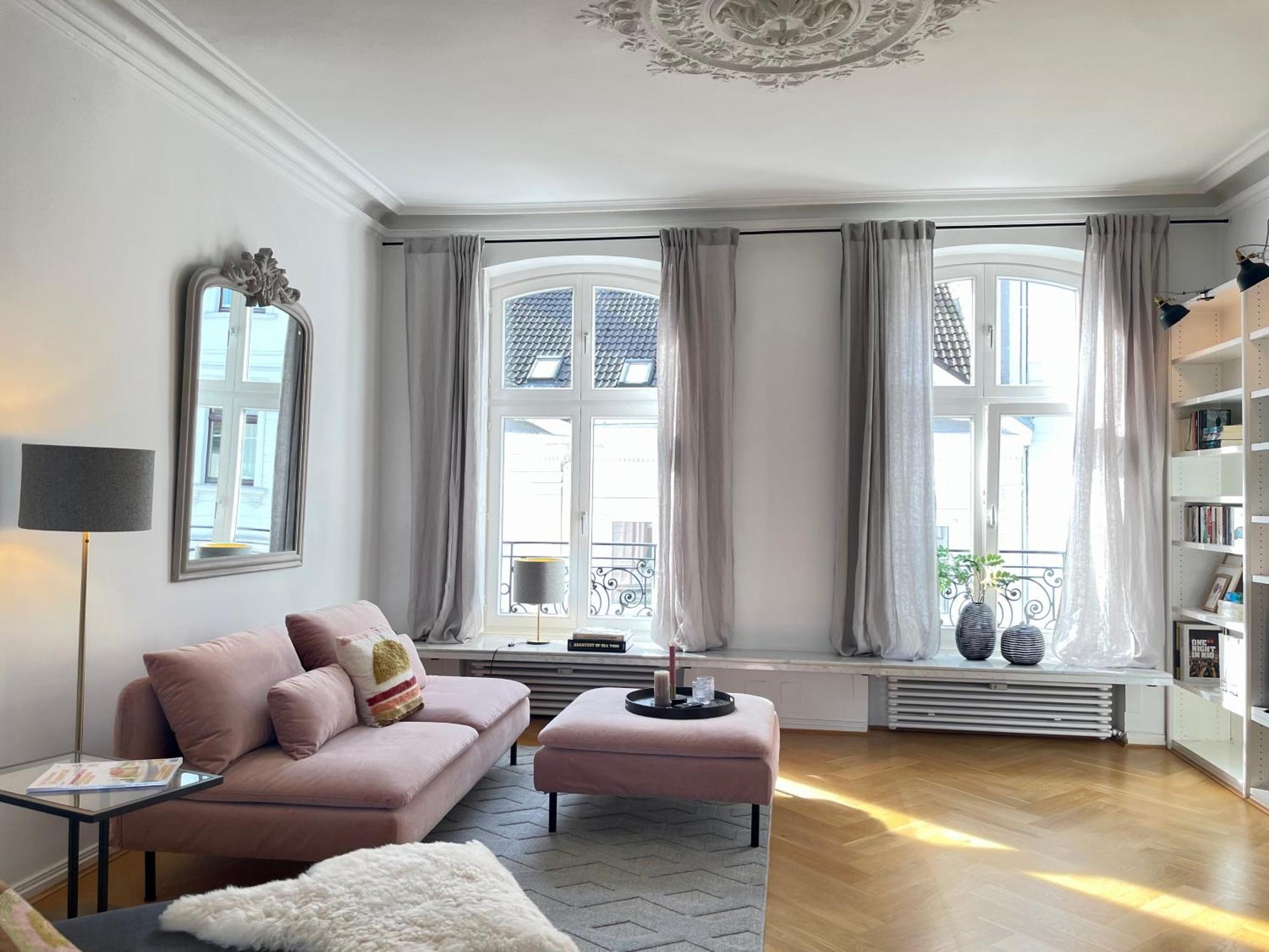 Helle Altbauwohnung Mit Balkon Im Briller Viertel ヴッパータール エクステリア 写真