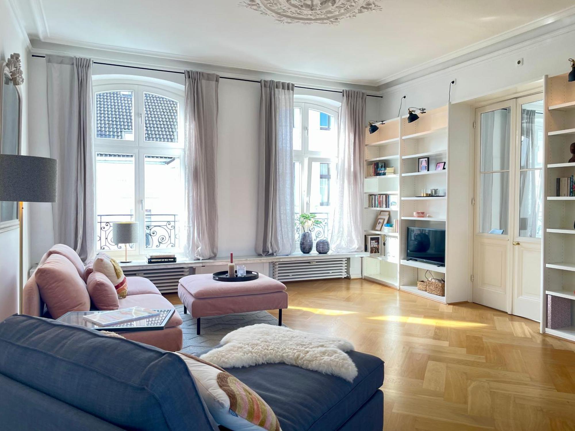 Helle Altbauwohnung Mit Balkon Im Briller Viertel ヴッパータール エクステリア 写真